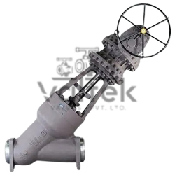 L&T Y Type Globe Valve